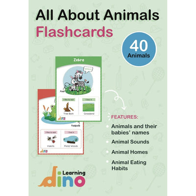 All About Animals Flashcard