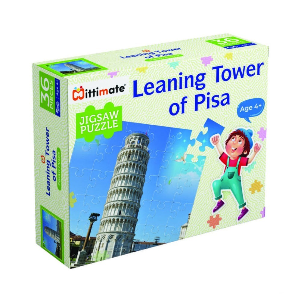 Leaning Tower Of Pisa Puzzle Set (36 Pieces)