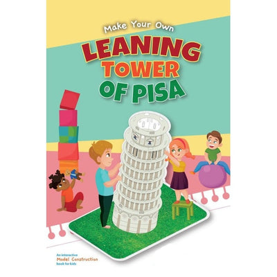Make Your Own – Leaning Tower | 3D Paper Construction Model for Kids
