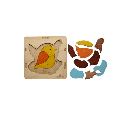 Life Cycle of a Chicken - Wooden Puzzle