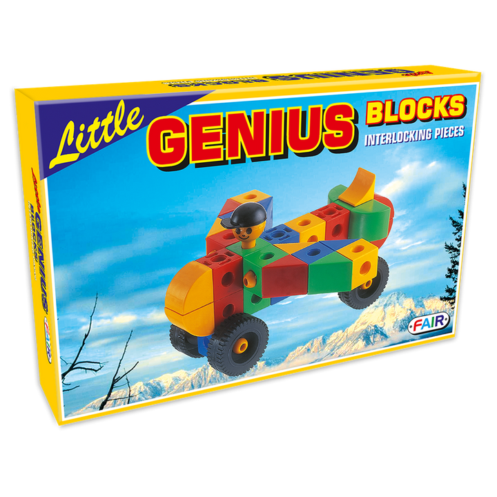 Little Genius blocks - 61 Pieces (3-6 Years)