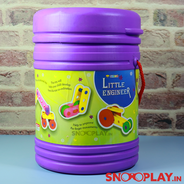 Little Engineer Building Blocks Bucket