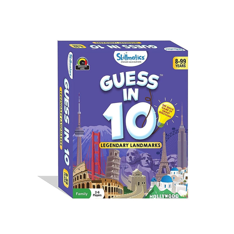 Guess in 10 Legendary Landmarks Card Game