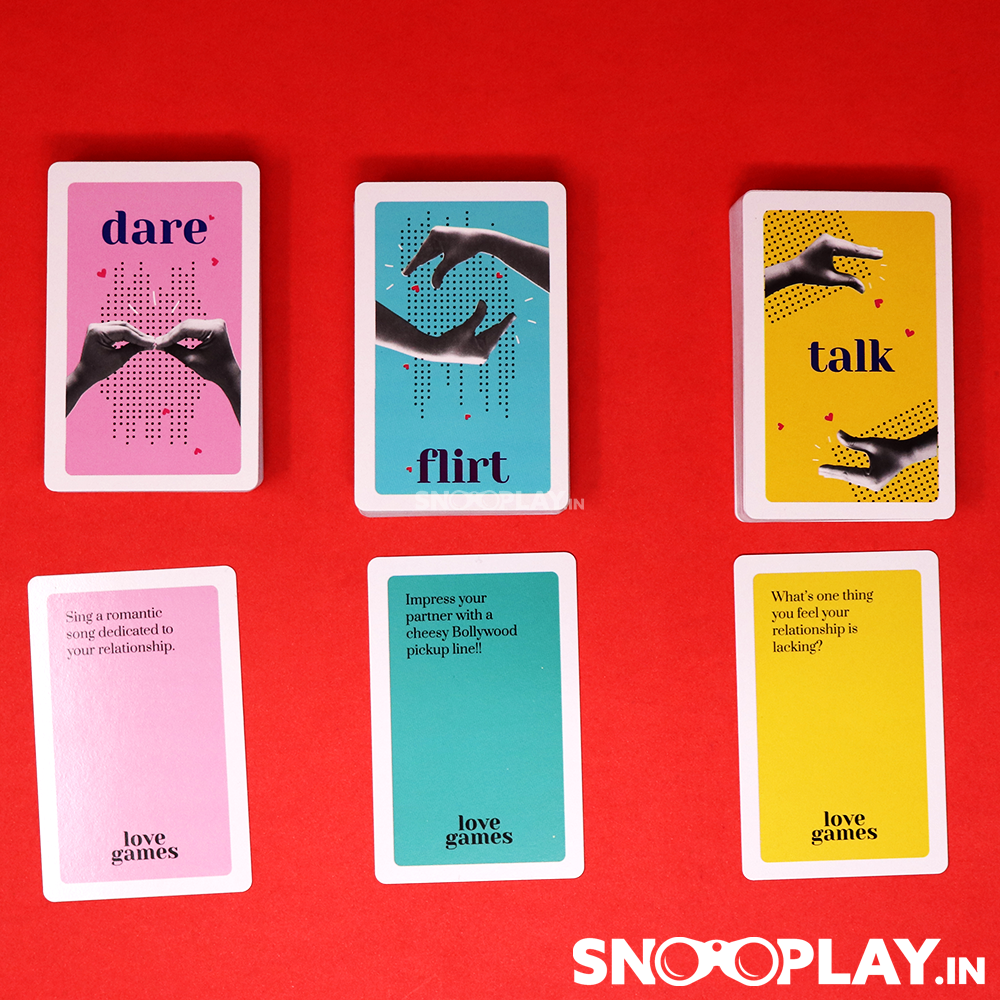 Buy Love Games Cards - The Ultimate Couples Card Game | Talk, Flirt & Dare Online India Best Prices