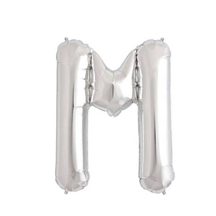 A - Z Letter Balloon-Silver (16 inches)