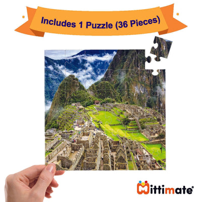 Machu Pichchu Puzzle Set (36 Pieces)