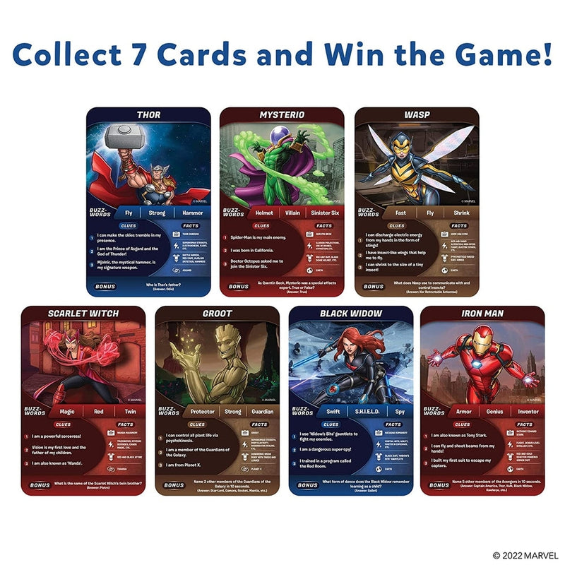 Guess in 10 Marvel Edition Card Game