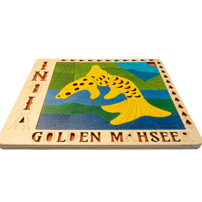 Golden Mahseer - Wooden Puzzle