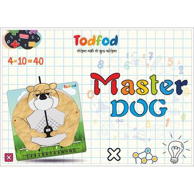 Wooden Master Dog Number Game for Kids