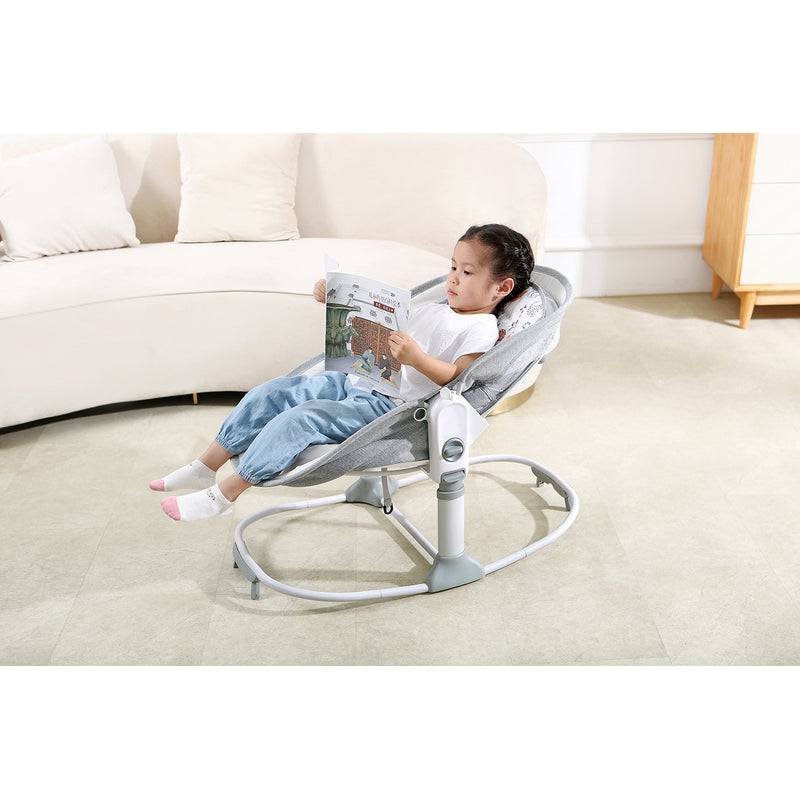 6 in 1 multi-function Rocker & Bassinet - Grey (COD Not Available)