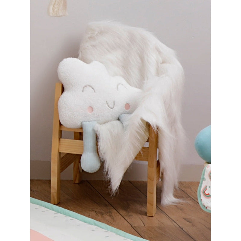Mino Cloud Knitted Soft Toy-Blue