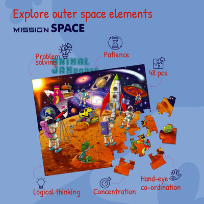 Mission Space Puzzle For Kids