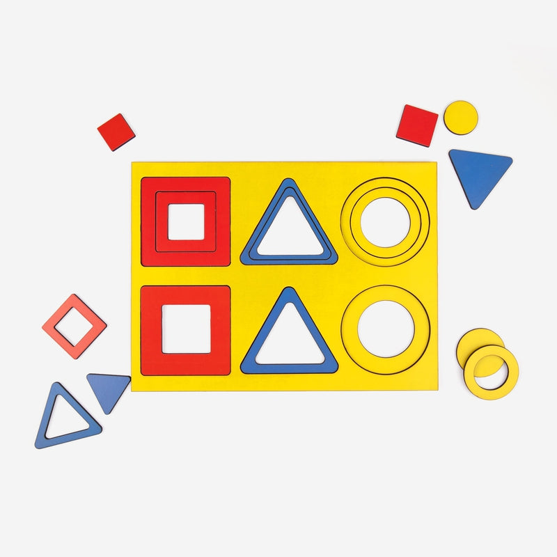 Mixed Shapes (Shape Learning Puzzle)