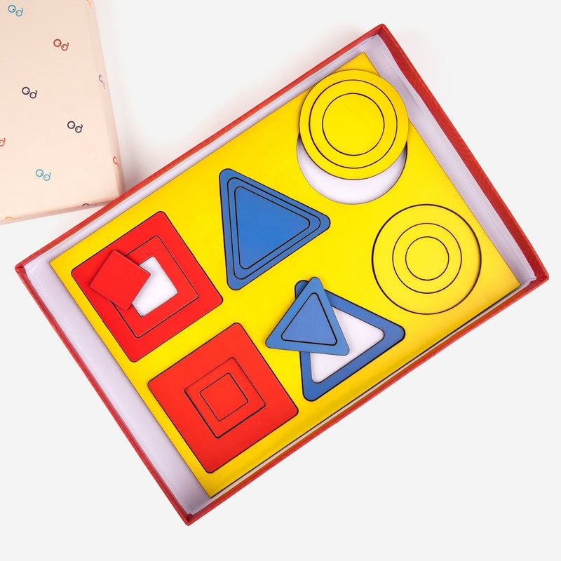 Mixed Shapes (Shape Learning Puzzle)