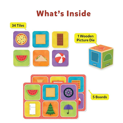 Memory Match Board Game : Shapes Around Us