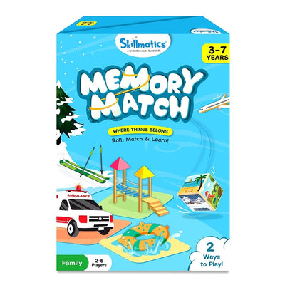 Memory Match Board Game : Where Things Belong