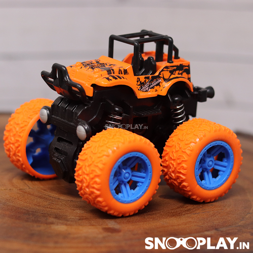 Friction Powered Super Monster Truck Pullback Toy (3-6 Years)