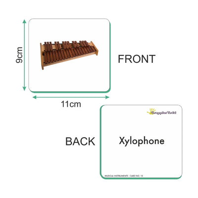 Musical Instruments Flash Cards