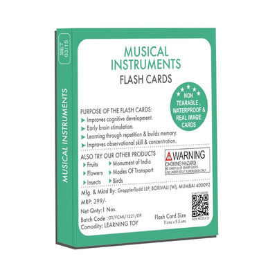 Musical Instruments Flash Cards