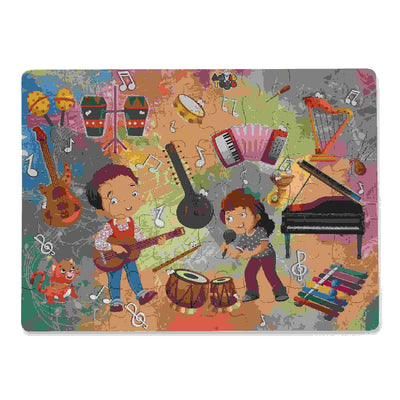 Musical Instruments - Jigsaw Puzzle (48 Piece + Educational Fun Fact Book Inside)