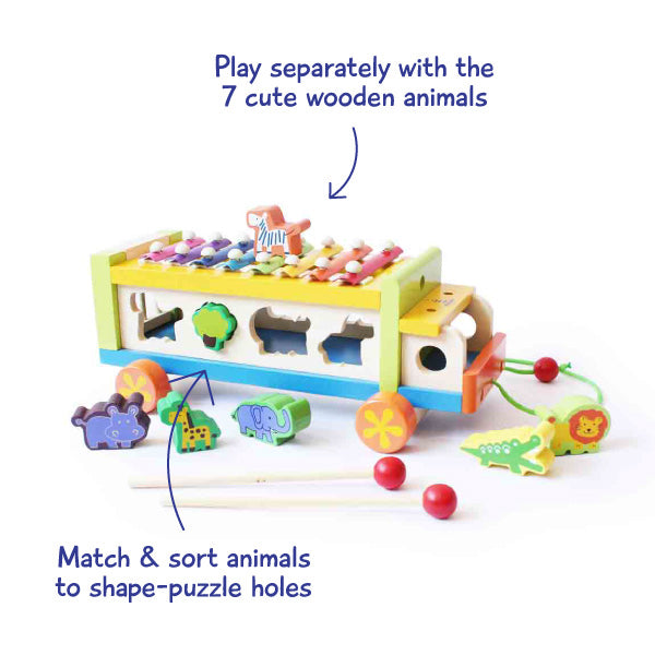 Musical Animal Activity Truck (1-4 Years)