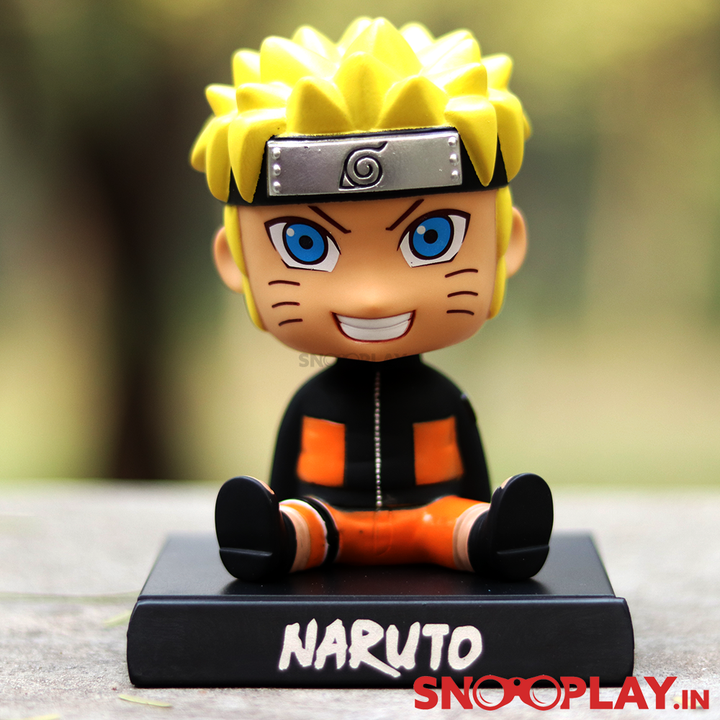 Naruto Bobble Head Action Figure - Car Decoration & Phone Stand