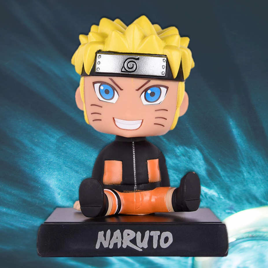 Naruto Bobble Head Action Figure - Car Decoration & Phone Stand