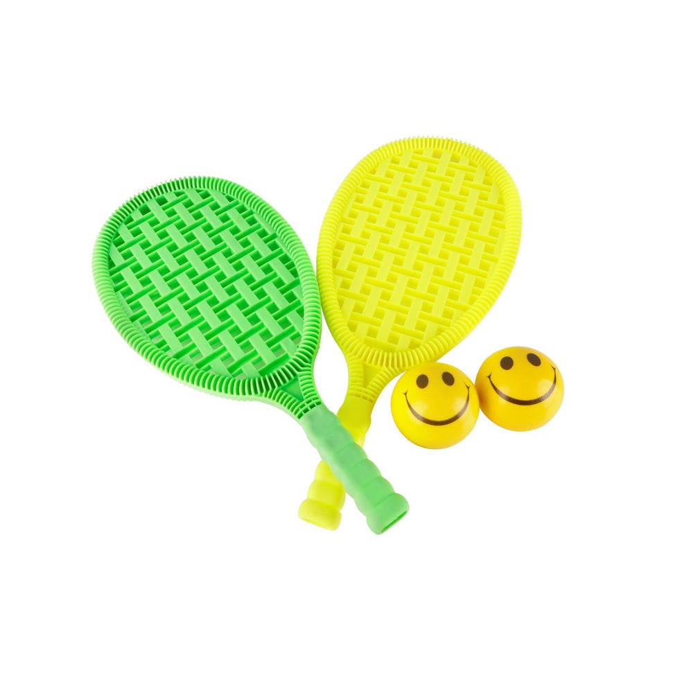 Lawn Tennis Set (2 Rackets, 2 Balls) - 3 years and above