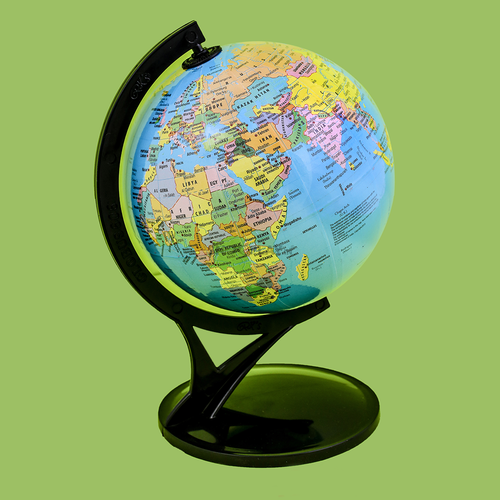 Globus 606 Globe (Medium) - Educational Word Globe (7 Years till Grown Ups)