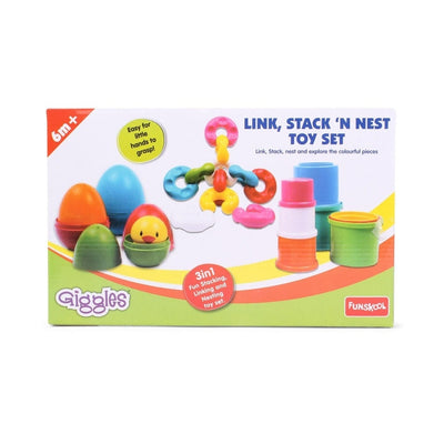 Giggles Link Stack N Nest Toy