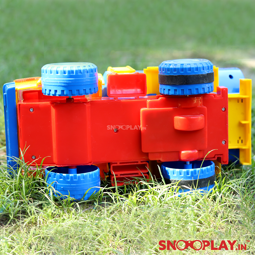 Buy friction powered oil truck tanker toy for kids online- Snooplay.in