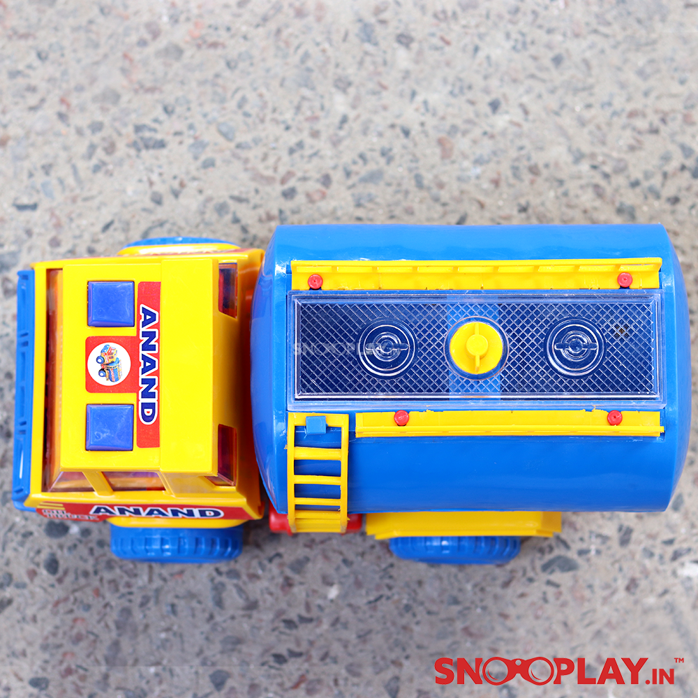 Buy friction powered oil truck tanker toy for kids online- Snooplay.in