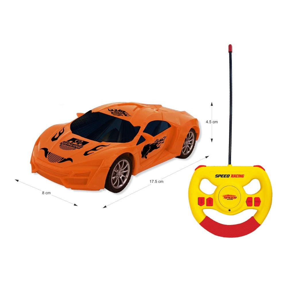 Racing  Car Model Orange ( 1 : 24 )