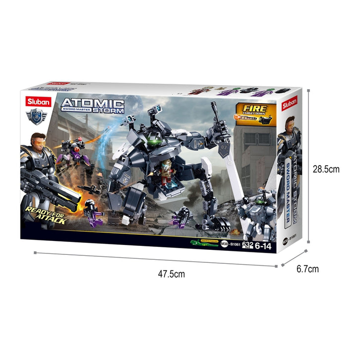 Show Your Blade Building Blocks - 632 Pieces (6-14 Years)