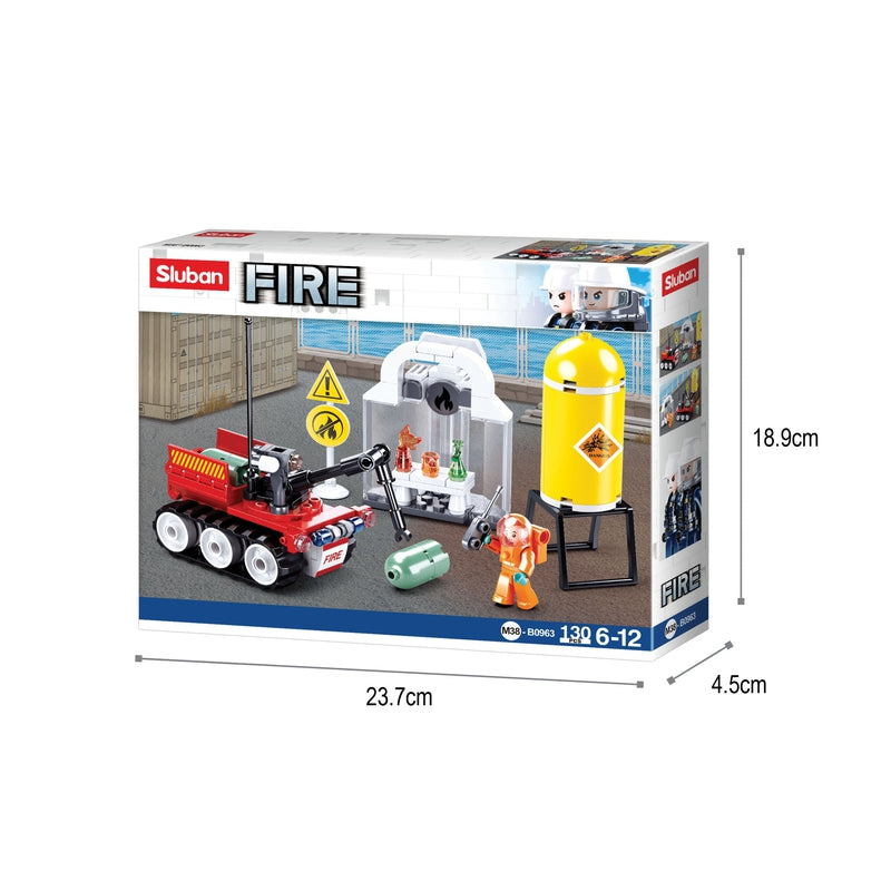 Fire Drill Building Blocks ( 130 Pieces)