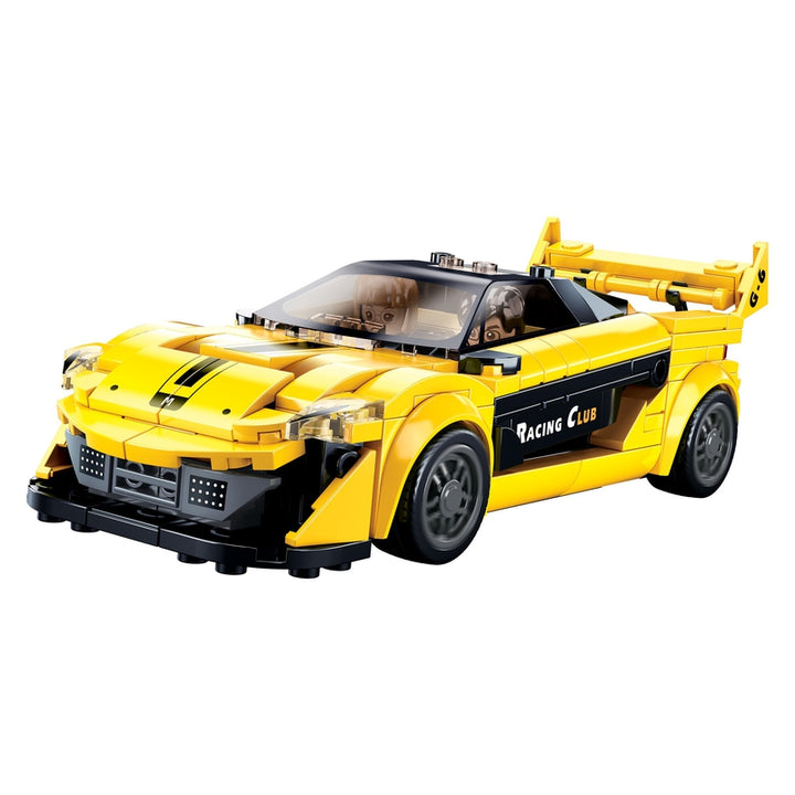 Racing Car (Yellow) Building Blocks ( 283 Pieces)