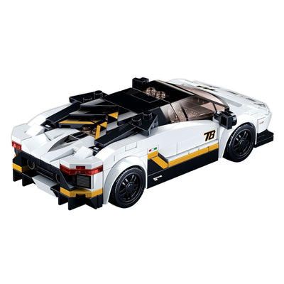 Racing Car (White) Building Blocks (283 Pieces)