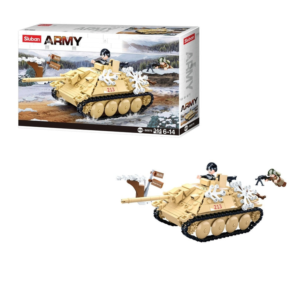 Tank Destroyer Building Blocks For Children( 344 Pieces)