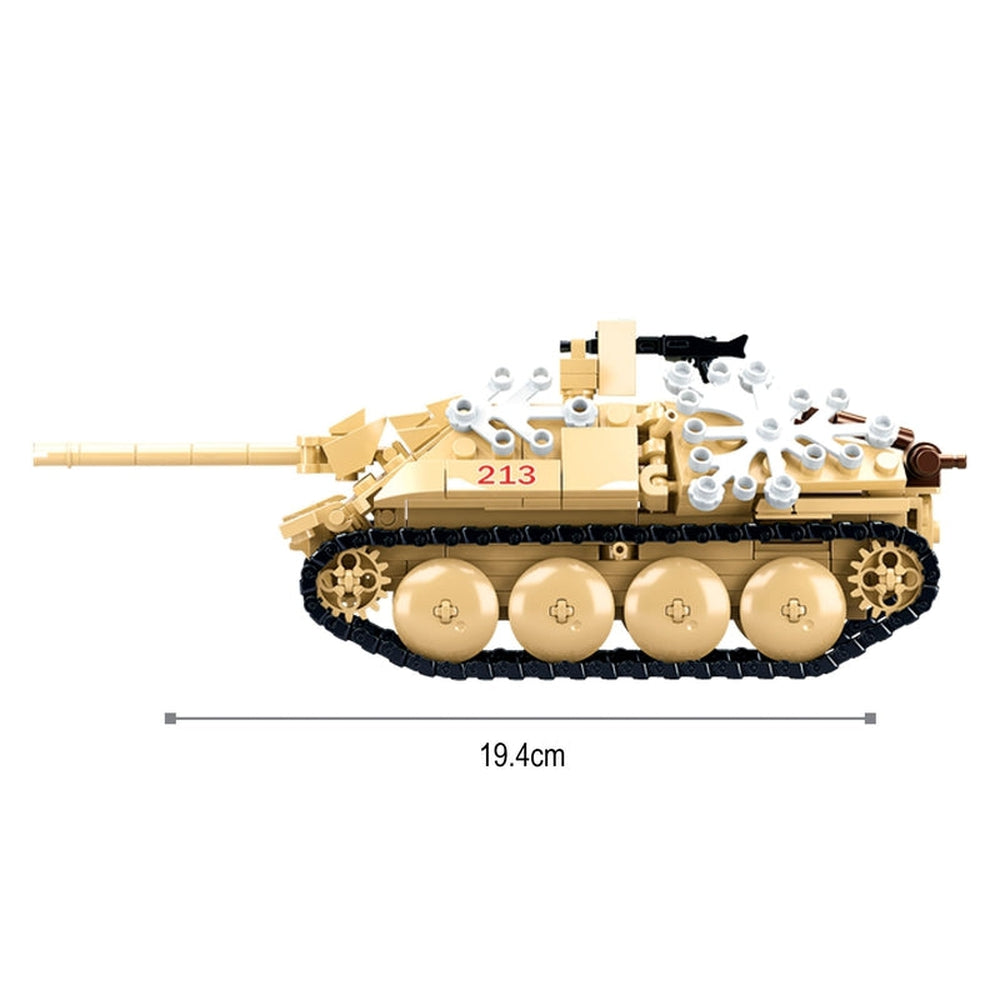 Tank Destroyer Building Blocks For Children( 344 Pieces)