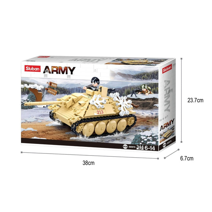 Tank Destroyer Building Blocks For Children( 344 Pieces)