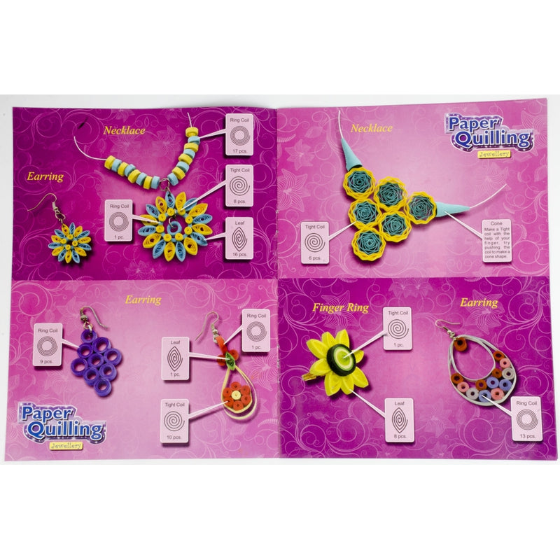 Buy Paper Quilling Jewellery Senior (6-10 Years) on Snooplay India