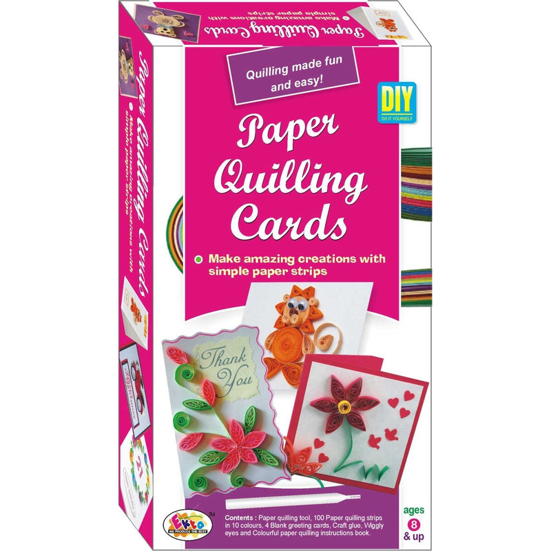 Paper Quilling (Greeting  Cards) - Activity Kit