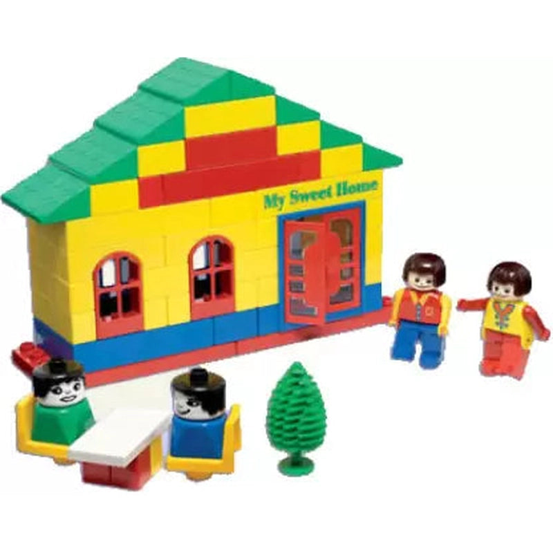 Kinder Blocks Home Sweet Home (Building Blocks Set) – 113 Pieces