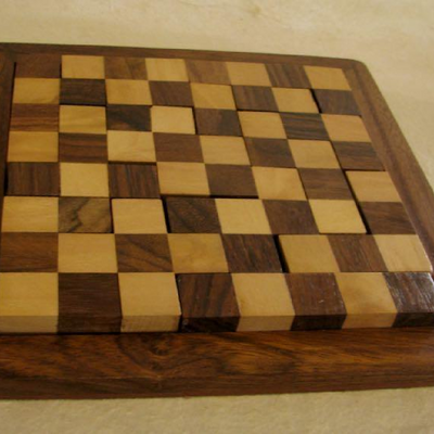 PENTOMINO CHESSBOARD - Wooden Puzzle