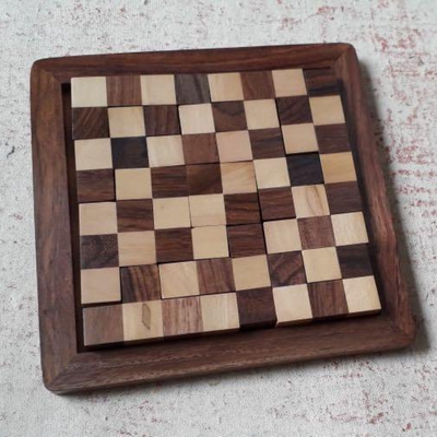 PENTOMINO CHESSBOARD - Wooden Puzzle