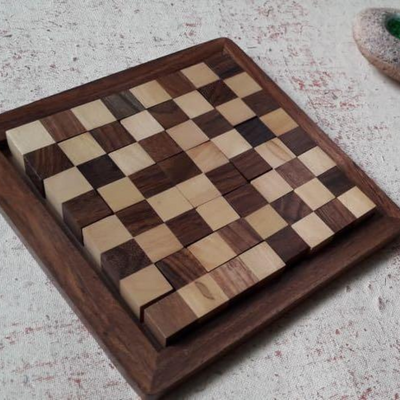 PENTOMINO CHESSBOARD - Wooden Puzzle