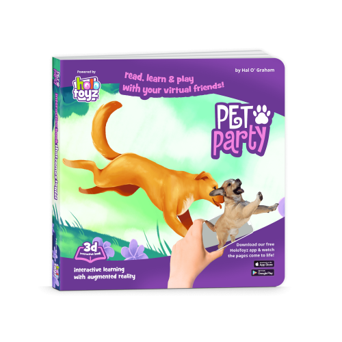 3D Interactive Augmented Reality Learning Book - Educational STEM toy