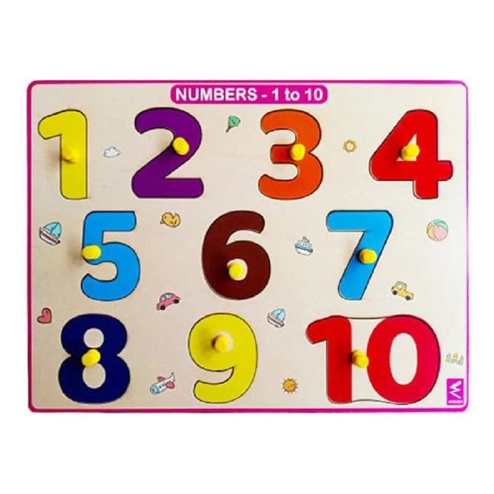 Numbers 1-10 Educational Learning Puzzle