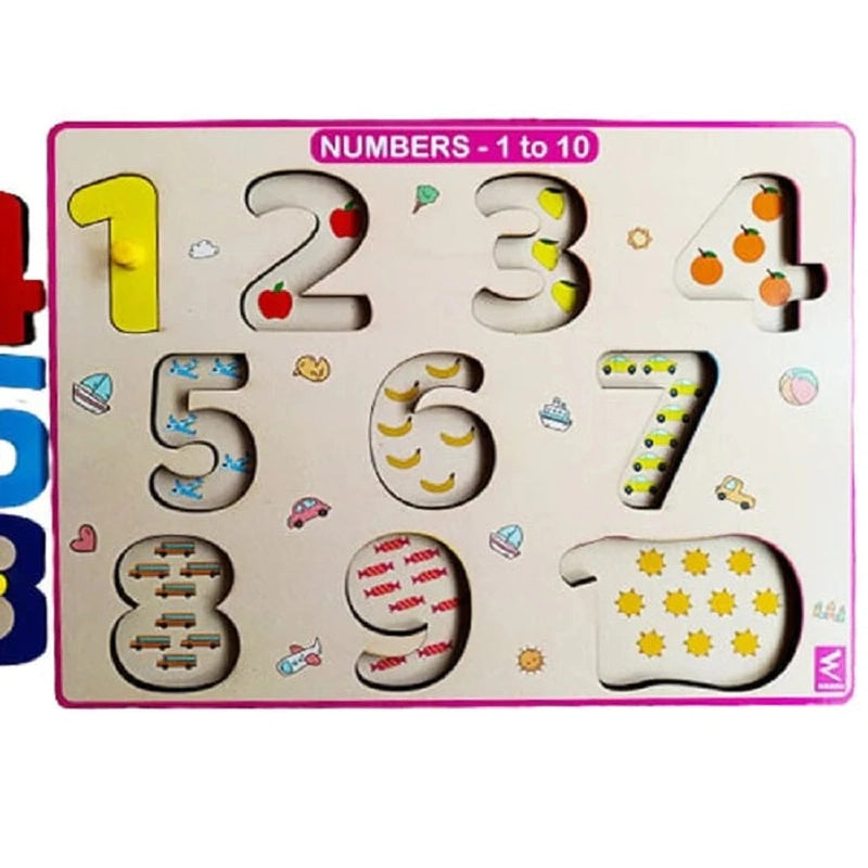 Numbers 1-10 Educational Learning Puzzle