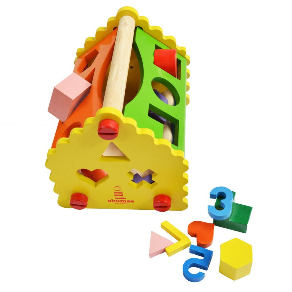 Shape And Number Sorter House (2-4 Years)